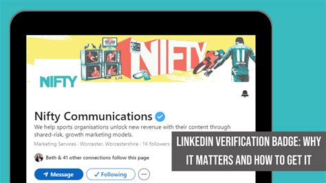 Linkedin Verification Badge Why It Matters And How To Get It Nifty