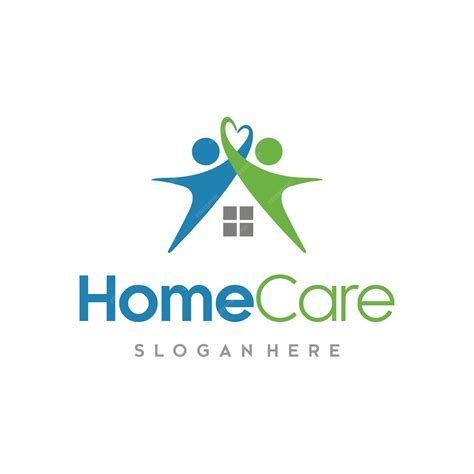 Premium Vector Home Care For Children Logo Design Vector