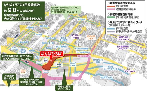 大阪市がなんば駅周辺を歩行者空間化する再整備プランを発表！ 万博で経済効果をもたらすプロジェクトにもなるか？不動産投資の健美家