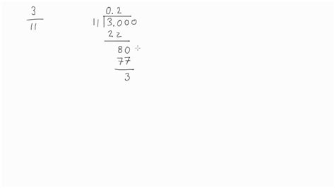 Convert Fraction To Decimal With Long Division Mp4 YouTube