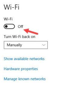 How To Turn Wi Fi Back On Manually In Windows Complete Guide