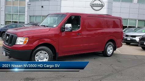 2021 Nissan Nv3500 Hd Cargo Sv 3d Cargo Van X6742 Eden Prairie Youtube