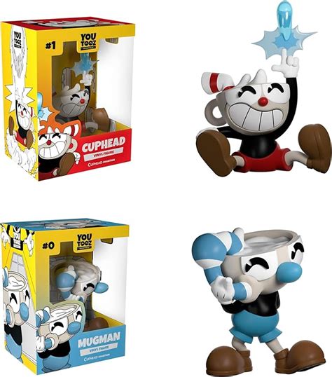 Youtooz Cuphead And Mugman Vinyl Figures Collection