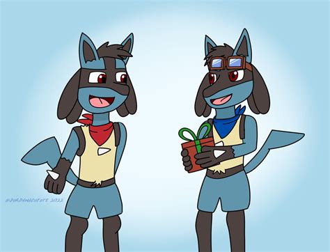 Merry Lucario Christmas By Aestheticjordan On Deviantart