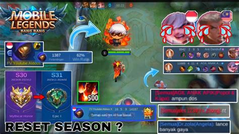 Awal Season Tips Push Rank Push Mmr Aldous Di Epical Glory Build