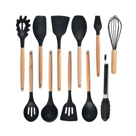 11 Piece Silicone Cooking Utensil Set The Cutlery Collection