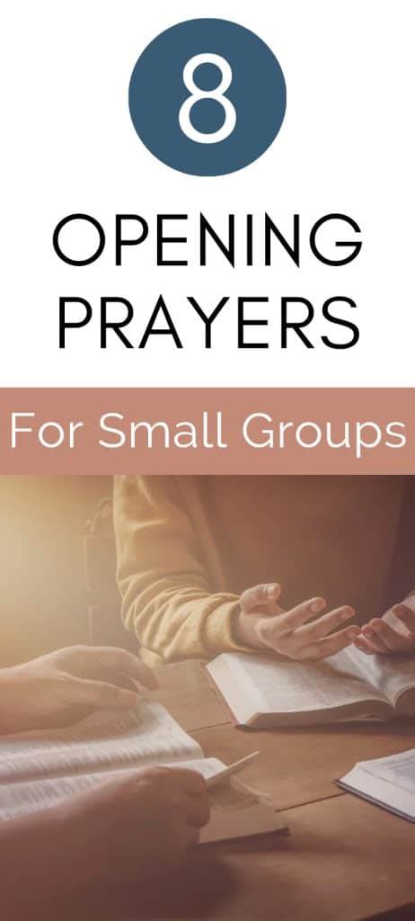 8 Opening Prayers For Your Bible Study And Small Groups Her Soul Is