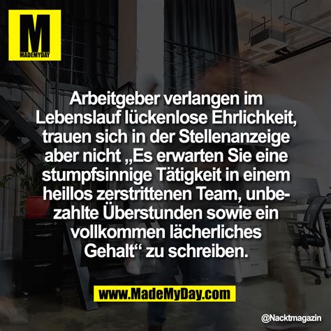 Arbeitgeber verlangen im Lebenslauf lückenlose Ehrlichkeit trauen sich