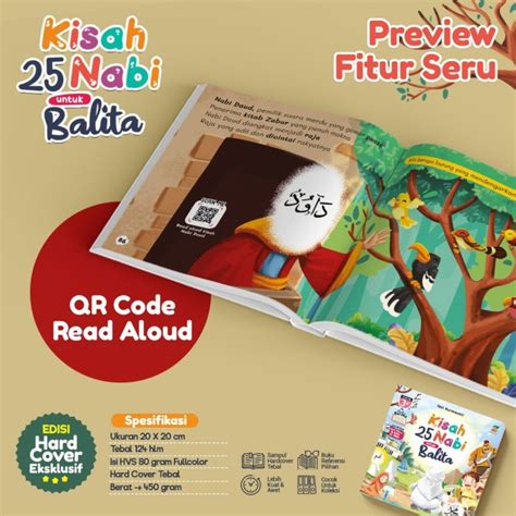 Jual Buku Cerita Anak Islami Kisah 25 Nabi Untuk Balita Shopee