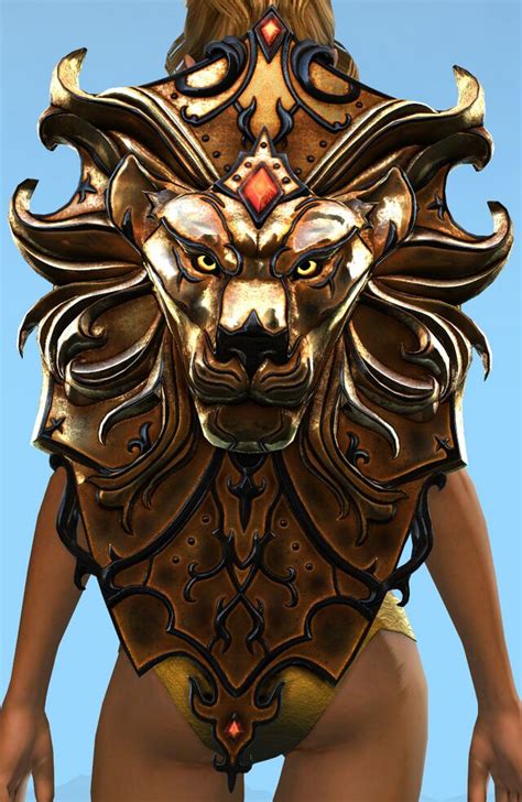 Gold Lion Shield Skin Guild Wars Wiki Gw W