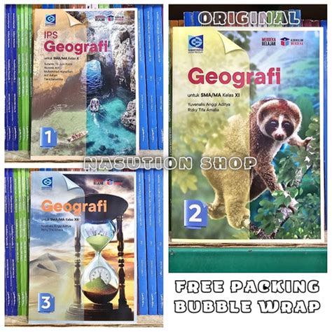 Jual Buku Ips Geografi Kelas Sma Grafindo Kur Merdeka