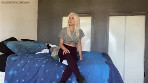 Sadistic Queen EXTREME Bound Ass SMOTHERING In Yoga Pants Thong 4K Sadistic Smother