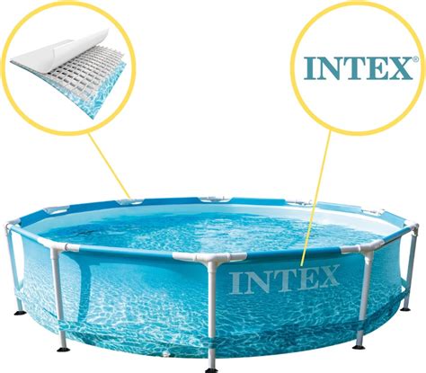 Intex Metal Frame Zwembad Opzetzwembad X Cm Inclusief