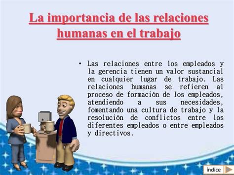 Relaciones Humanas En El Trabajo