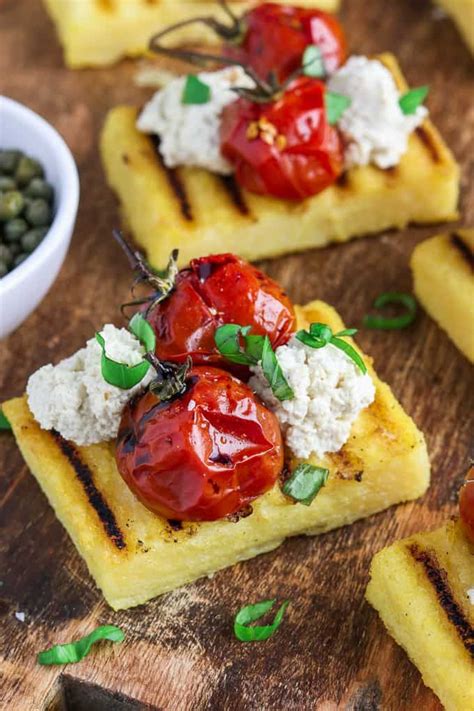 This Grilled Polenta With Balsamic Roasted Tomatoes Is Versatile Enough