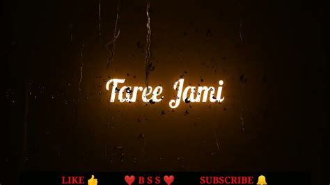 Mera Aasman Dhunde Teri Zameen Black Screen Lyrics Status YouTube