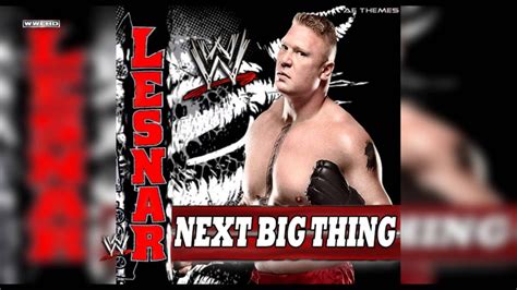 WWE Next Big Thing Brock Lesnar V2 Theme Song AE Arena Effect