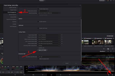 Davinci Resolve Come Creare Esportare E Importare Una Lut