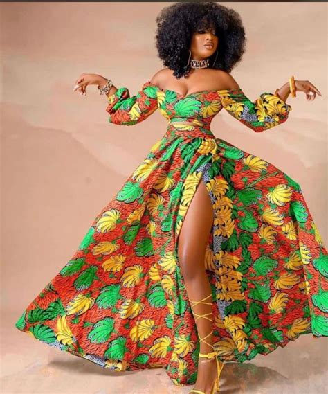 African Two Piece Set For Womentwo Piece African Dressankara Etsy