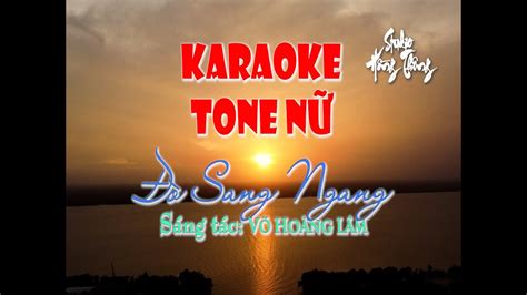 Đò Sang Ngang Karaoke Tone Nữ Ghita Classic Keyboard Chuyển Organ