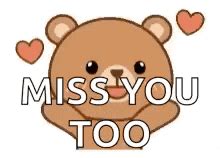 I Miss You Too GIF - I miss you too I miss you - Discover & Share GIFs