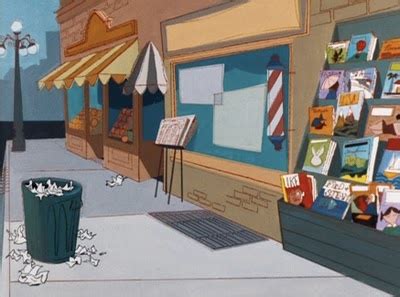 The Litterbug | Animation background, Cartoon background, Illustration art