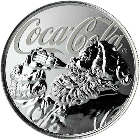 Buy Oz Silver Fiji Coca Cola Holiday Coins Silver