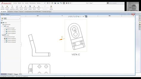 Creación de vistas auxiliares en Solidworks YouTube