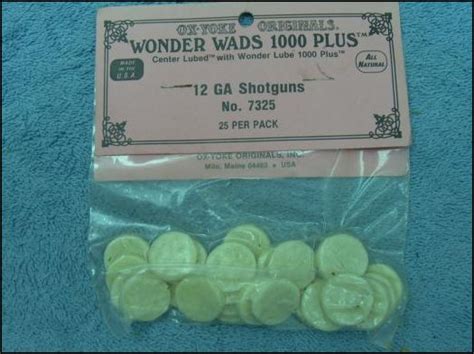 Ox Yoke Originals Wonder Wads 12ga 1000 Plus For Sale At