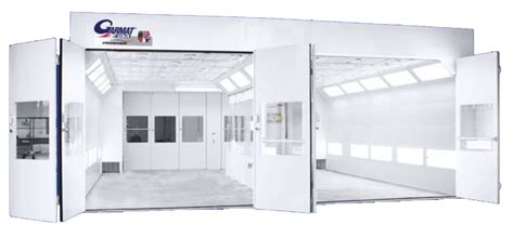 Garmat Usa Dual Bay Frontier Spray Booth With Touch Screen Controls