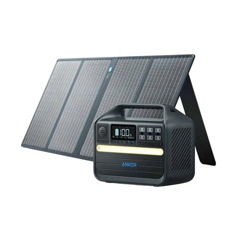 Anker Solar Generator 555 PowerHouse 1024Wh With Solar Panels 100W