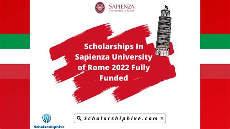 Scholarships In Sapienza University of Rome 2023 Fully Funded ...