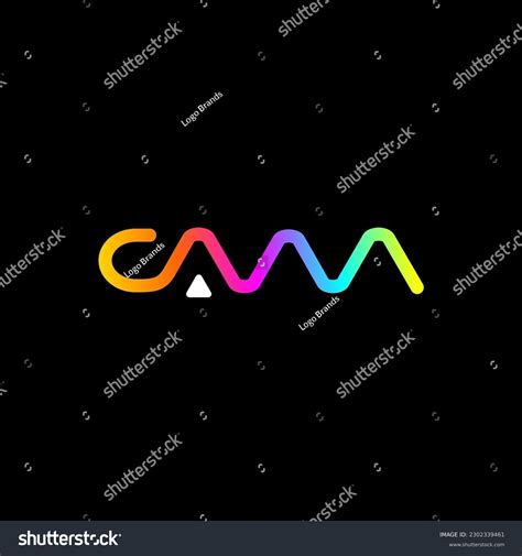 Cam Logo Design Company Brand Identity Vector Royalty Free Stock