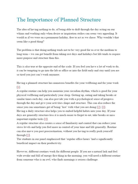 importance  planned structure  determinants  health