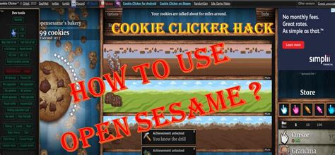 Cookie Clicker Hack Name How To Use Open Sesame Gaming Hypes