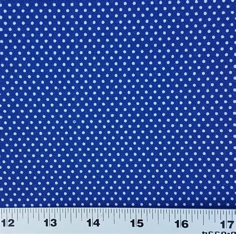 White on Indigo Polka Dot Shweshwe Fabric (455)