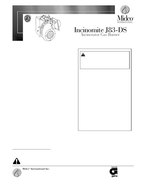 Midco J83-DS User Manual | 12 pages