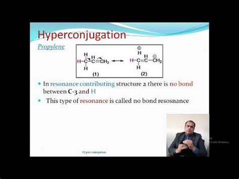 Hyperconjugation No Bond Resonance Sigma Bond In Conjugation With