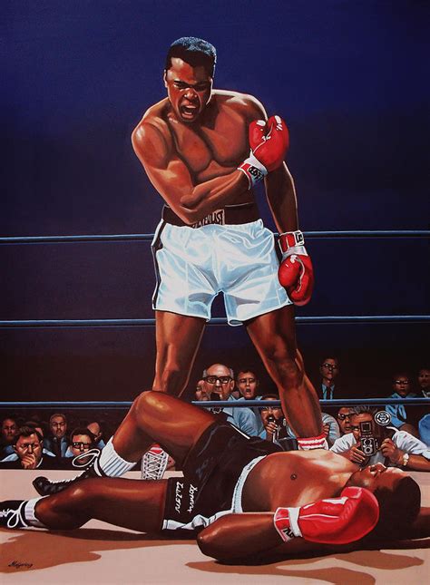 Muhammad Ali Vs Sonny Liston Color