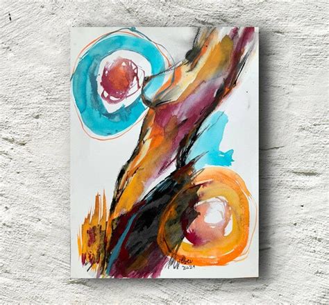 Art Collectibles Painting Abstract Nude Feminist Art Modern Painting Art Lovers Gift Woman