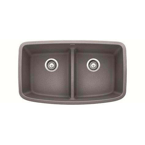 An Image Of A Double Bowl Kitchen Sink