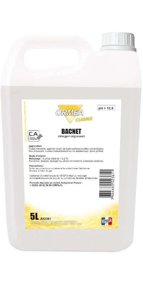 BACNET Bidon 5L Boutique Eyrein Industrie