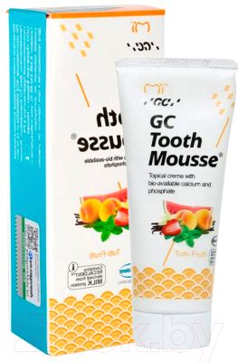 GC Tooth Mousse / 17171 (40г, фруктовый) Гель для укрепления эмали ...