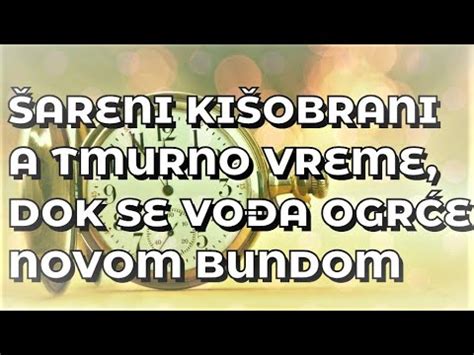 Areni Ki Obrani A Tmurno Vreme Dok Se Vo A Ogr E Novom Bundom