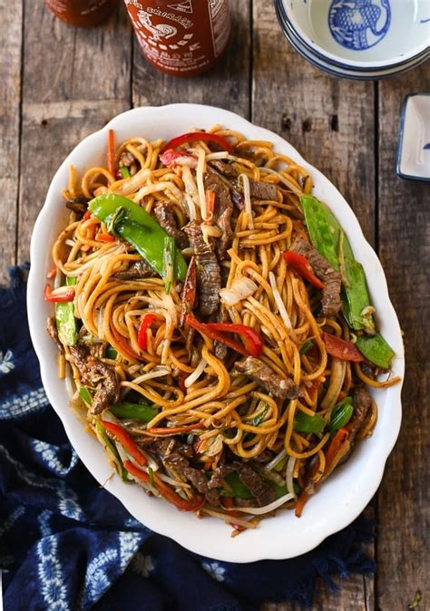 Beef Lo Mein Real Restaurant Recipe The Woks Of Life