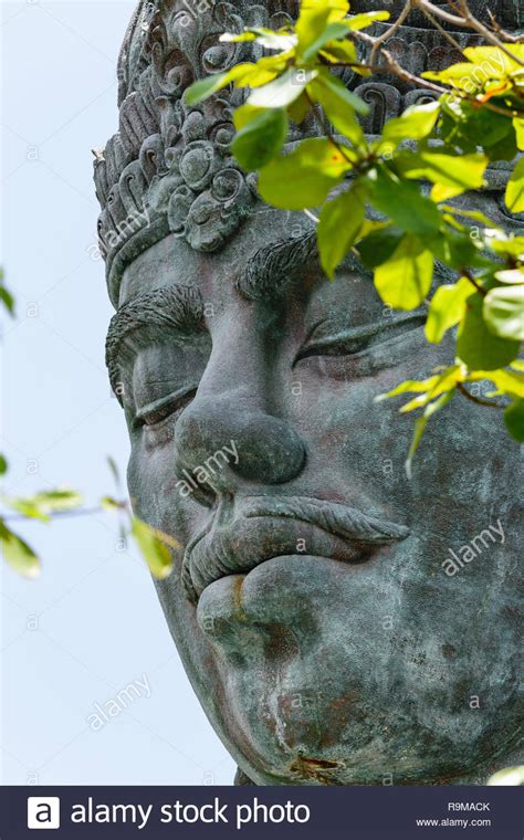 Bali Indonesia 10 Oct 2018 Statue Of Vishnu At Garuda Wisnu Kencana