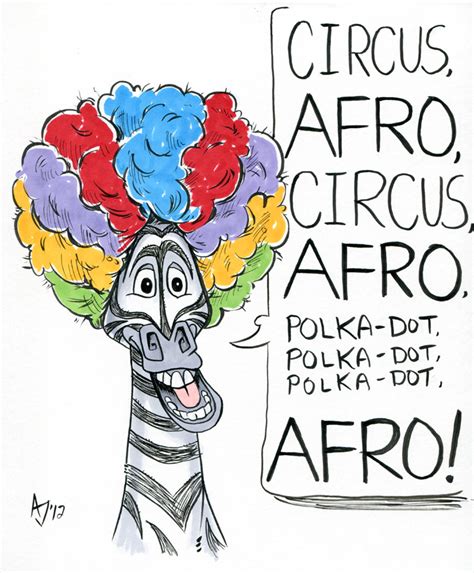 Marty from Madagascar: Circus Afro by AtlantaJones on DeviantArt