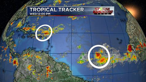 Tropical Update We Continue To Watch Two Tropical Waves In The