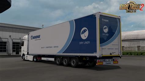 Ets2 KRONE DRYLINER MEGA VON SOGARD3 1 39 X V 1 0 Trailer Krone Mod