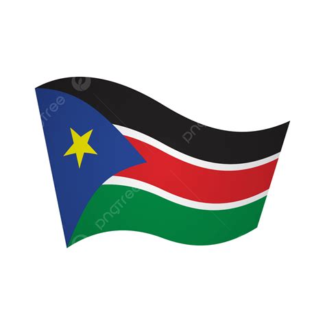 South Sudan Flag South Sudan Flag South Png And Vector With